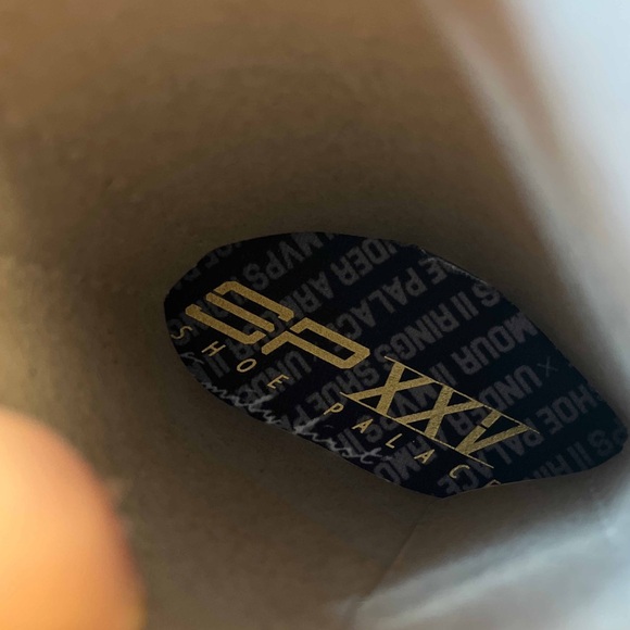 Under Armour Curry 4 x Shoe Palace 25th Anniversary Gold Black Red - Picture 10 of 13